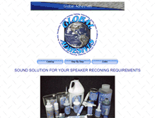 Tablet Screenshot of globaladhesives.net